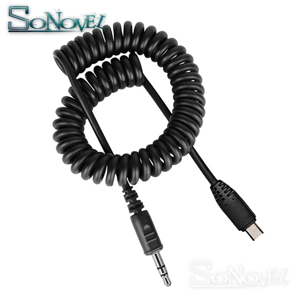 3,5 mm-S2 Daljinski upravljalnik Zaklopa Priključite Kabel Kabel za Sony A9 A7 A7R A7S A7SII A7RII A7M2 A7RIII A6500 A6300 A6000 A5100 TW-283 1