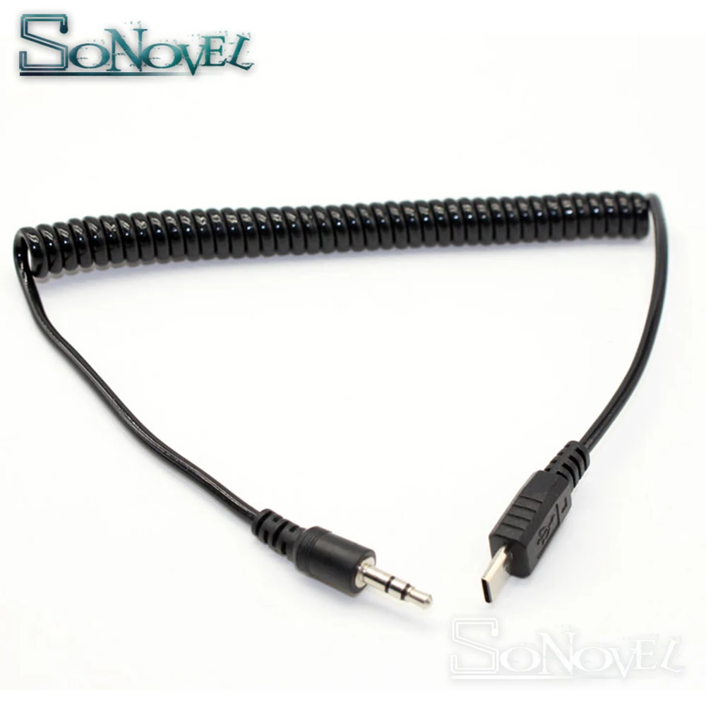 3,5 mm-S2 Daljinski upravljalnik Zaklopa Priključite Kabel Kabel za Sony A9 A7 A7R A7S A7SII A7RII A7M2 A7RIII A6500 A6300 A6000 A5100 TW-283 4