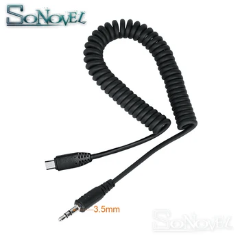 3,5 mm-S2 Daljinski upravljalnik Zaklopa Priključite Kabel Kabel za Sony A9 A7 A7R A7S A7SII A7RII A7M2 A7RIII A6500 A6300 A6000 A5100 TW-283 0