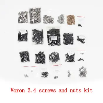 Blurolls Voron 2.4 3d tiskalnik projekta vijaki vijaki, matice celoten komplet V2.4 DIY projekt vijaki vijaki, matice polno proti 2.4 37254
