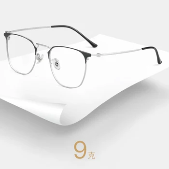 Nov Prihod Kovinski Okvir Zlitine Očala za Moške in Ženske, Očala na Recept Očala z Receptom Polno Platišča Očala 2