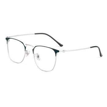 Nov Prihod Kovinski Okvir Zlitine Očala za Moške in Ženske, Očala na Recept Očala z Receptom Polno Platišča Očala 4