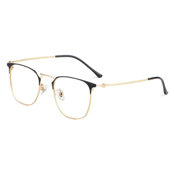 Nov Prihod Kovinski Okvir Zlitine Očala za Moške in Ženske, Očala na Recept Očala z Receptom Polno Platišča Očala 5