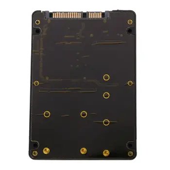 2 V 1 NGFF M. 2 B+M Ključ Mini PCI-E ali mSATA SSD, da SATA III vmesniško Kartico za Celoten Msata SSD/ 2230/2242/2260/22x80 M2 5