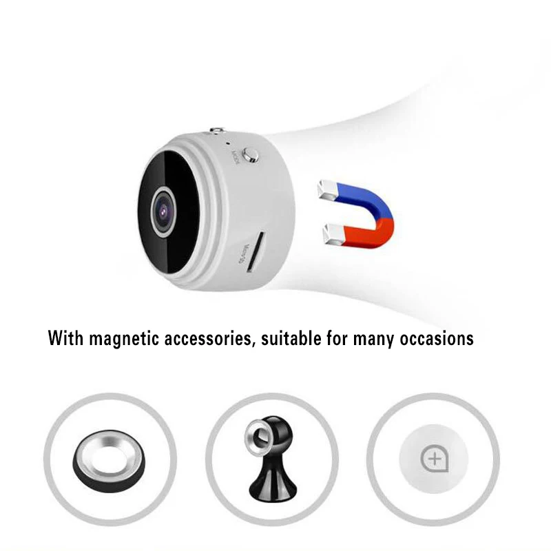 A9 Mini Brezžična Kamera, Wifi Kamera Home Security Nadzor Kamere, Zaznavanje Gibanja IR Nočno Vizijo App Remote Monitor 1