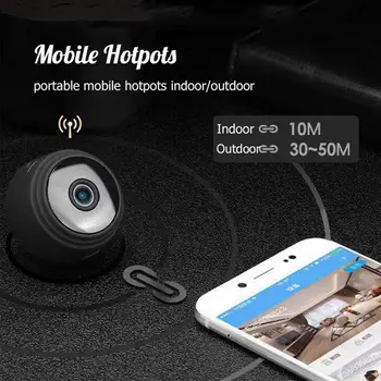 A9 Mini Brezžična Kamera, Wifi Kamera Home Security Nadzor Kamere, Zaznavanje Gibanja IR Nočno Vizijo App Remote Monitor 3