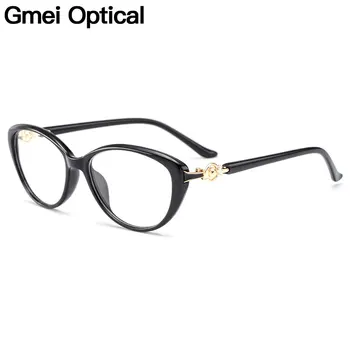 Gmei Optični Ultralahkih TR90 Mačka Oči Ženske Optičnih Očal Okvir Očala Okvirji Za Ženske Kratkovidnost Daljnovidnost Očala M1537 0