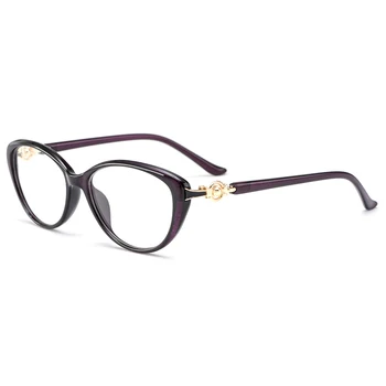 Gmei Optični Ultralahkih TR90 Mačka Oči Ženske Optičnih Očal Okvir Očala Okvirji Za Ženske Kratkovidnost Daljnovidnost Očala M1537 3