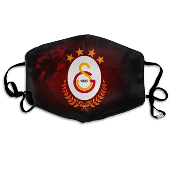 Turčija Galatasaray Nogometni Klub Logotip Usta Maske Kul Lev Vzorec Za Večkratno Uporabo Obraz Krpo Masko Stroj Varstvo Za Odrasle, Otroci 40086