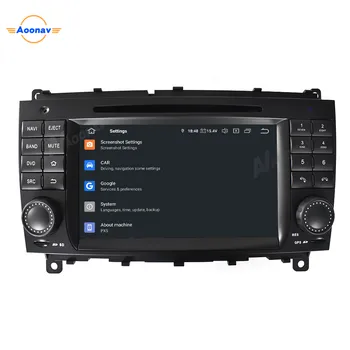 2din android avto avdio Za Benz CLK W209 CLS W219 2004-2012 Avtomobilski Stereo-sprejemnik, radio multimedijski predvajalnik, GPS navigacijo 4012