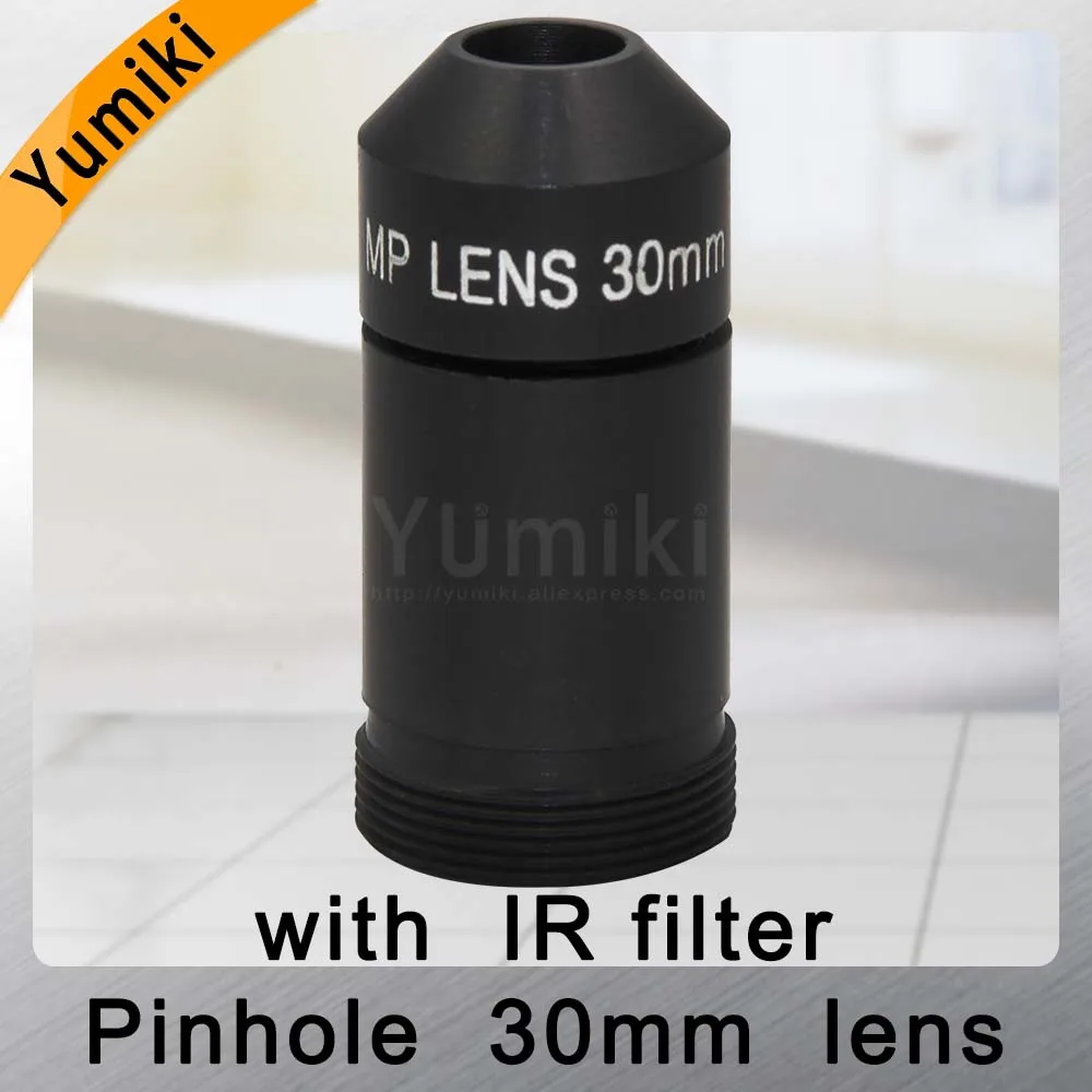 Yumiki HD CCTV Objektiv Pinhole 30 MM M12*0.5 Nastavek 1/2.7