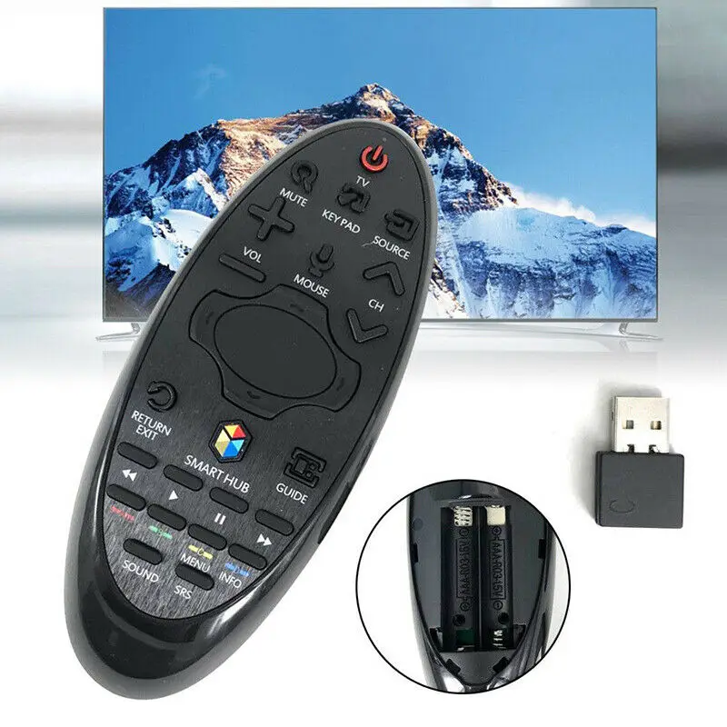 Novi Daljinski upravljalnik SR-7557 za Samsung Smart TV Hub o Zvoka Pritisnite RF Zamenjate Daljinski upravljalnik 2