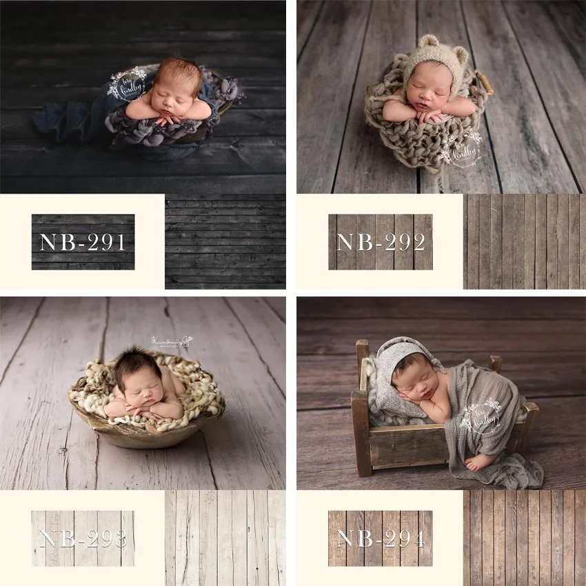 Fotografija Ozadje Newborn Baby Tuš Rojstni Lesena Tla Otrok Fotografija Ozadje Dekor Photocall Foto Studio Banner 3