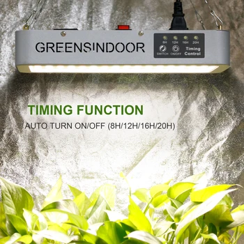 Greensindoor Led Grow Light 3500K 3000W Celoten Spekter Ffs Lučka S Samosprožilcem Phytolamp Za Rastline Sončno svetlobo Led Rastejo Šotor Polje Soba 4087