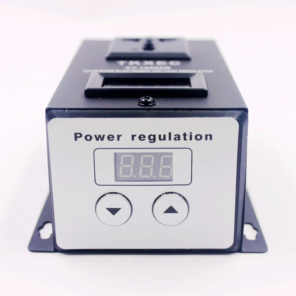 AC 220V 10000W SCR Elektronski Regulator Napetosti Električnega orodja Motor Ventilatorja Krmilnik Ajustable 2