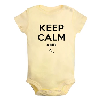 Ohraniti Mirno In Me Ljubiš Spanja Zzz Izvaja Eno Roza Design Newborn Baby Fantje, Dekleta Obleke Jumpsuit Tiskanje Dojenčka Obleka, Obleke 0