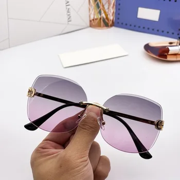 2020 nova sončna očala blagovne znamke oblikovalec modelov sončna očala gradient barve brez okvirjev za sončna očala sončna očala mode UV400 polarizirana ladi 4176