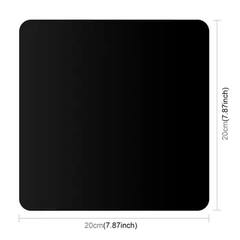 PULUZ 20x20cm Reflektivni White & Black Akril Razmislek Ozadja Prikaz tabel za Izdelek Zgornji Tabeli Fotografiranje Fotografiranje 42126