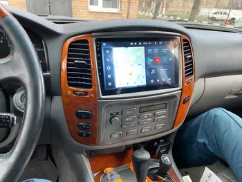 Za Toyota Land Cruiser LC100 2002-2007 Android10.0 avto DVD predvajalnik, GPS multimedia Auto Radio avto navigator stereo sprejemnik 128GB 0