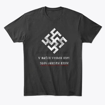 Moški majica s kratkimi rokavi Slovjanska Krov tshirts Ženske t-shirt 4317