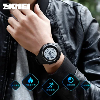 Šport Pametno Gledati Moške Smartwatches Nepremočljiva Svetlobe Prikaz Srčnega utripa Bluetooth App Spomnite Spalna Monitor Reloj Inteligente 0