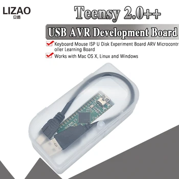 Teensy 2.0++ USB AVR Razvoj Odbor ISP U Disk, Tipkovnica z Miško Eksperimentalni Odbor AT90USB1286 Za Arduino 4