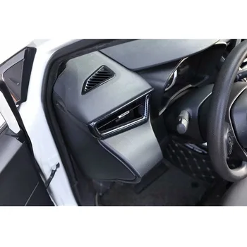 Za Toyota Corolla 2019 2020 2021 Avto armaturne plošče Strani Zraka Vent Okvir Trim ABS Styling Modeliranje 2pcs 0