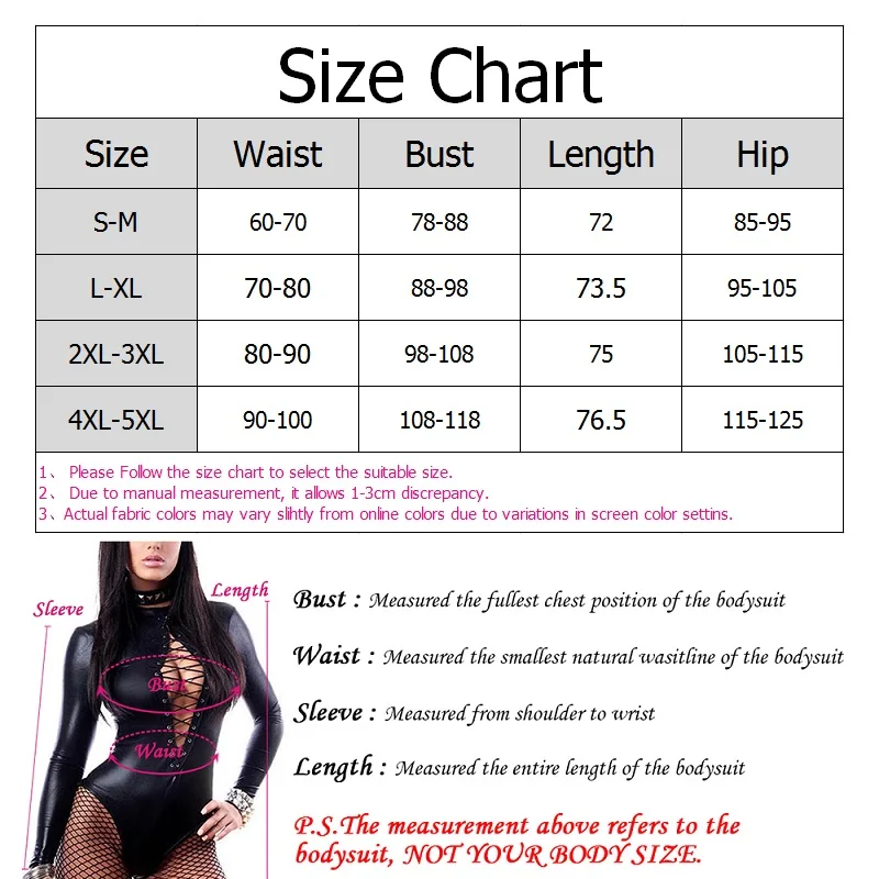 Do leta 2020 S-5XL Plus Velikost Sexy Klub Jumpsuit Ženske PU Usnje Perilo Bodysuits Erotično Leotard Kostume Mačka obleko More Dolgo Slee 1