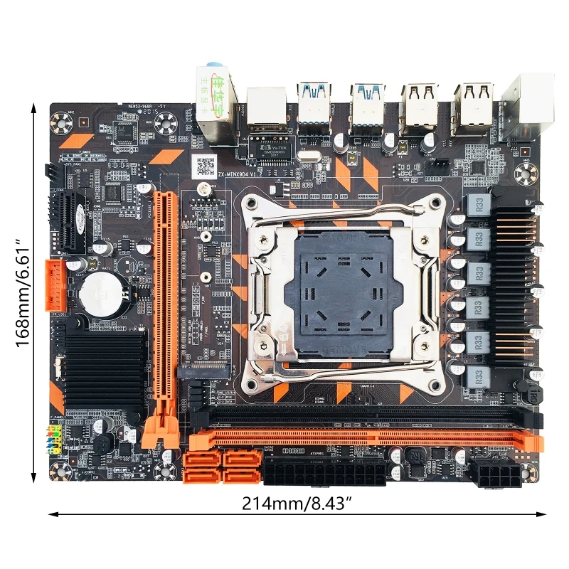 X99-Mini LGA2011-3 M-ATX matične plošče Jedro 5. in 6. Xeon E5 E7 DDR4 2666 2400 2133 MHz Pomnilnik SATA3 trdi disk M. 2 NVME SSD RJ49 2