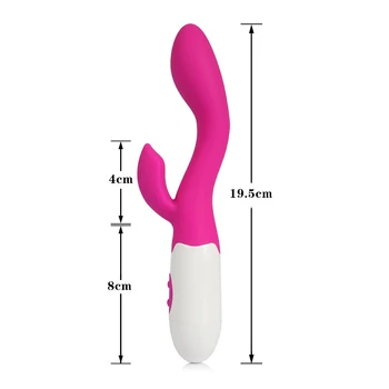 Vibracijska Dildo Vibratorji Za Ženske 30 Hitrosti Vagina Čarobno Palico, Masaža Odraslih Igrače za Žensko Masturbator G Spot Klitoris Stimulator 5