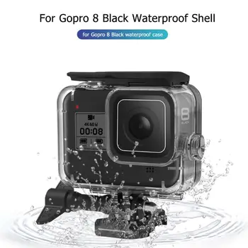 35pcs Šport Kamere Pribor Kompleti za Gopro Hero 8 Vodotesno Ohišje+Vzgon Bar+Selfie Stick Set za Gopro Hero 8 dodatna Oprema 1