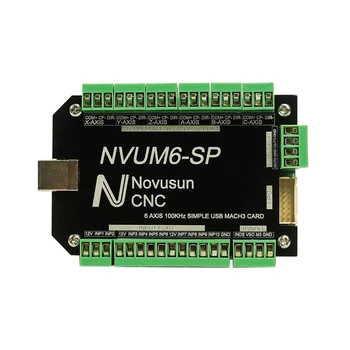 NVUM 5 Os Mach3 USB Kartice CNC Usmerjevalnik Krmilnik 3 4 6 Nadzor Gibanja Zlom Odbor za diy rezkalni stroj 4