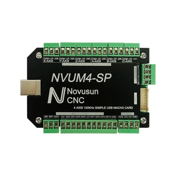 NVUM 5 Os Mach3 USB Kartice CNC Usmerjevalnik Krmilnik 3 4 6 Nadzor Gibanja Zlom Odbor za diy rezkalni stroj 5