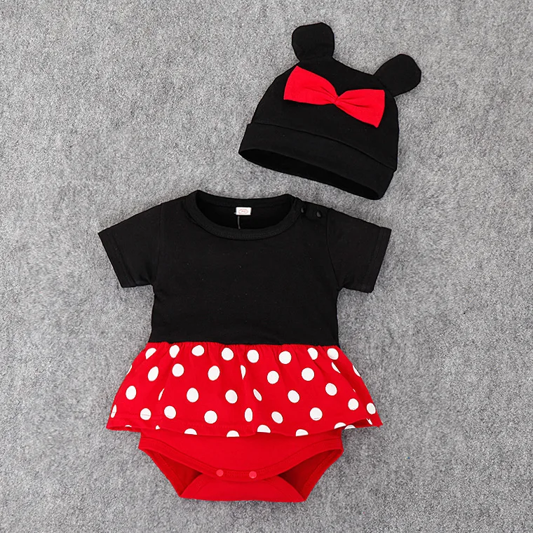 Mickey Otroške Igralne Obleke Baby Boy Oblačila Disney Baby Dekle Unisex Oblačila Za Malčke Bebe Baby Dekle Minnie Jumpsuit Moda Risanka 5