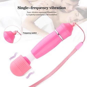 Mini Bullet Vibrator Sex igrače za Ženske AV Čarobno Palico z vibriranjem Massager za Ženske, G-Spot Klitorisa Stimulatorjev z vibriranjem Jajca 5