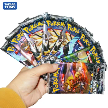 TAKARA TOMY 324Pcs/box Pokémon TCG Sun & Luna Ultra Prizmo 36 Pack Booster Box Pokemon Kart, Zbiranje Igrač, Daril 3