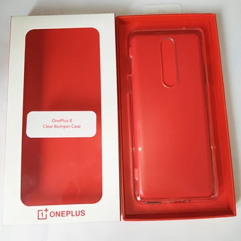 Original Uradni OnePlus 8 Pro 7T 7T Pro OnePlus 8 Primeru Karbon Ogljikovih Peščenjak Najlon Odbijača Primeru Hrbtni Pokrovček Lupini 4