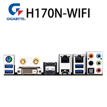 LGA 1151 Gigabyte H170N-WIF matična plošča Intel H170 LGA 1151 i7 i5, i3 DDR4 32GB M. 2 HDMI, Bluetooth Namizje H170 Placa-Mãe 1151 1