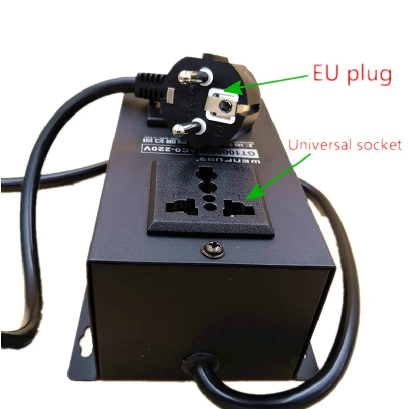 EU 10000W high power tiristorski elektronski regulator termostat motornih fan speed controller AC220V 1