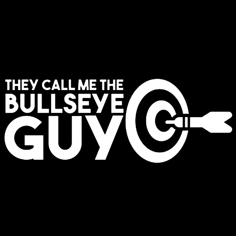 15*5.5 cm kličejo me Bullseye Fant/Smešno Dart Player je Decal Smešno Okno Avtomobila Odbijača Drift Vinilne Nalepke Nalepka 1