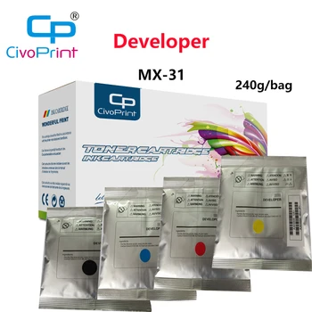 Civoprint 240 g/vrečko združljiv razvijalec MX-31 MX31 za oster kopirni stroj 2600/3100/3500/4100/4101/5001 50399