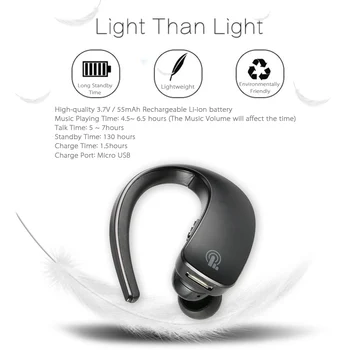Q2 Brezžične Slušalke Bluetooth Slušalke za V uho Šport Bluetooth 4.1 Glasbo, Slušalke za prostoročno telefoniranje w/ Mic za iPhone 6S 6 iPad 0