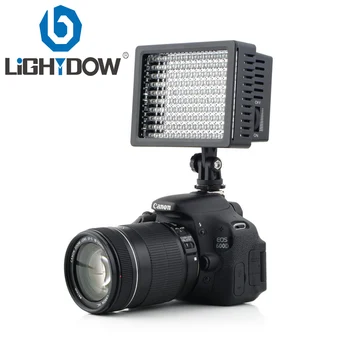 High Power Lightdow LD-160 160 LED Video Luč Kamere Svetilka s Tremi Filtri za Topovi Nikon Pentax Fujifilm Fotoaparati 0