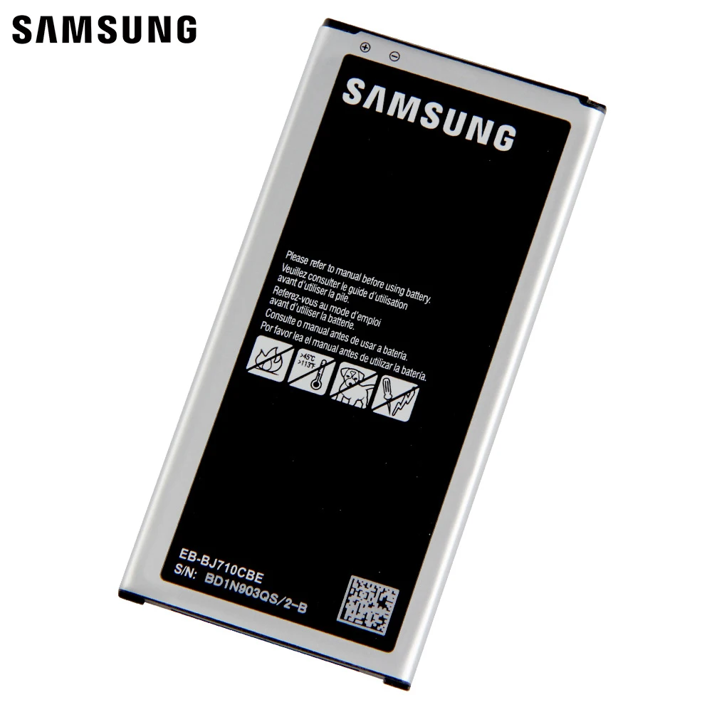 Samsung Original Nadomestna Baterija EB-BJ710CBC Za GALAXY 2016 Različica J7 J710F J710K J710H J7108 SM-J7109 EB-BJ710CBE 1