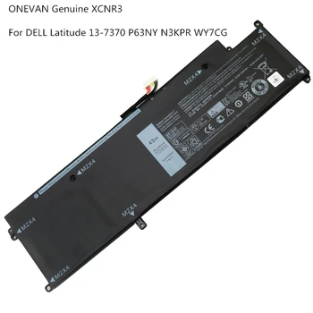 ONEVAN Resnično Novo XCNR3 Baterija za Dell Latitude Ultrabook 7370 13-7370 N3KPR P63NY WY7CG 0WV7CG Serije 2