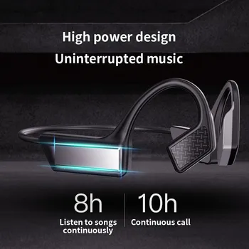 Novi Bluetooth 5.0 Brezžične Slušalke Kosti Prevajanje Ni za V Uho Slušalke Prostem Športne Slušalke z Mikrofonom za Prostoročno uporabo Slušalke 5