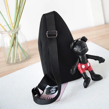 Disney Mickey Minnie Otroke mini torba fant dekle risanka lutka torba torba messenger Potovalni zaboji za shranjevanje vrečko 3