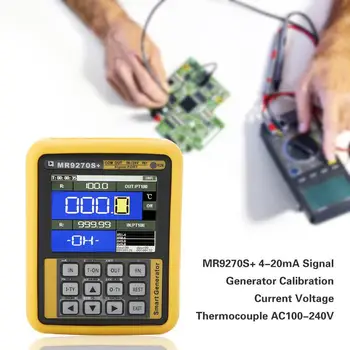 Nadgradili MR9270S+ 4-20 ma Signal Generator Kalibracija Trenutne Napetosti PT100 Termočlen Tlak Oddajnik PID Frekvenca 4