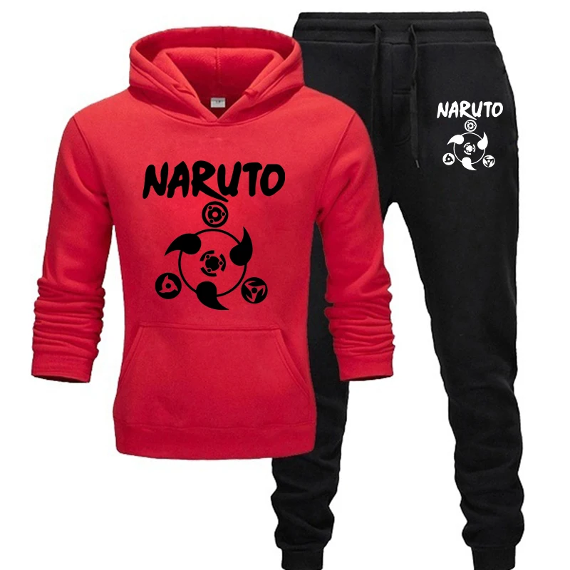 Anime Naruto Cosplay Jopiči Določa Oblačila, Kostume Mens Hoodies Sweatshirts Uzumaki Akatsuki Haruno Sakura Žareče Obleke, Kompleti 1