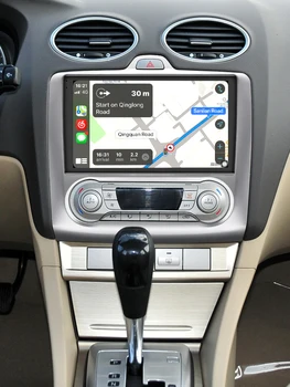 9-palčni IPS zaslon na dotik 1 din android 10 avto radio stereo glavo enota multimedijski predvajalnik, brezžični carplay za Ford Focus 2005 2011 0